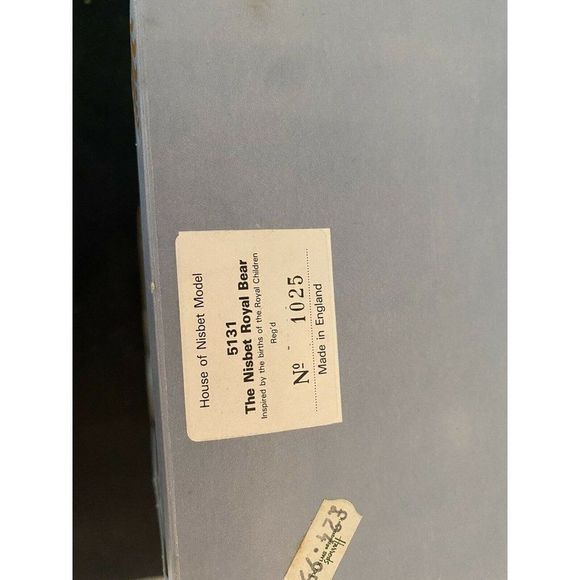 5131 House of Nisbet Royal bear #968 new w/tag Host Pick - Picture 6 of 12